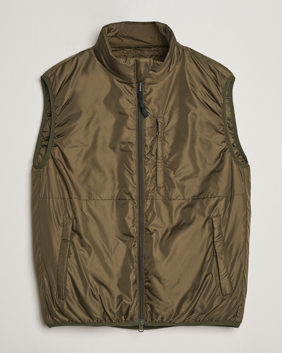  Jil Padded Vest Dark Military