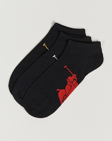 Herren | Sneaker | Polo Ralph Lauren | 3-Pack Sneaker Sock Black