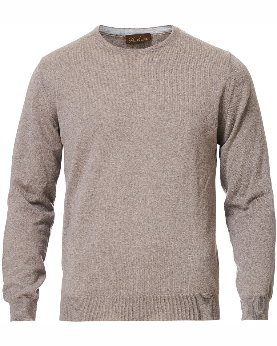  Merino Crew Neck Pullover Mud Brown