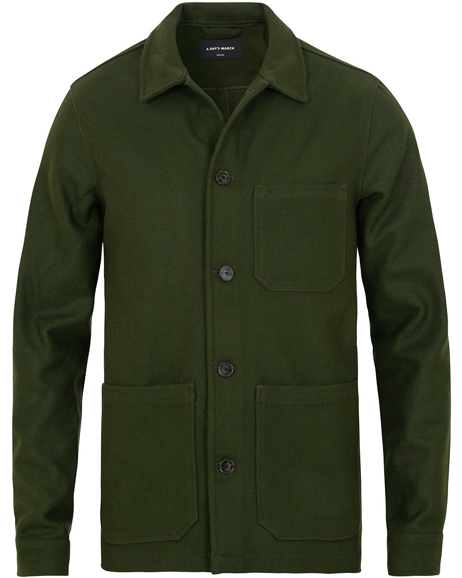  Original Overshirt Wool Jacket Army