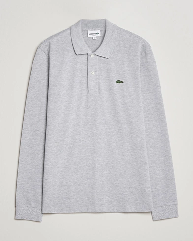 Herren | Langarm-Poloshirts | Lacoste | Long Sleeve Original Polo Grey