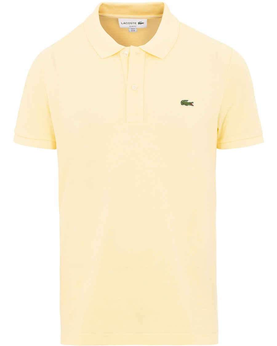  Slim Fit Polo Piké Napolitan Yellow