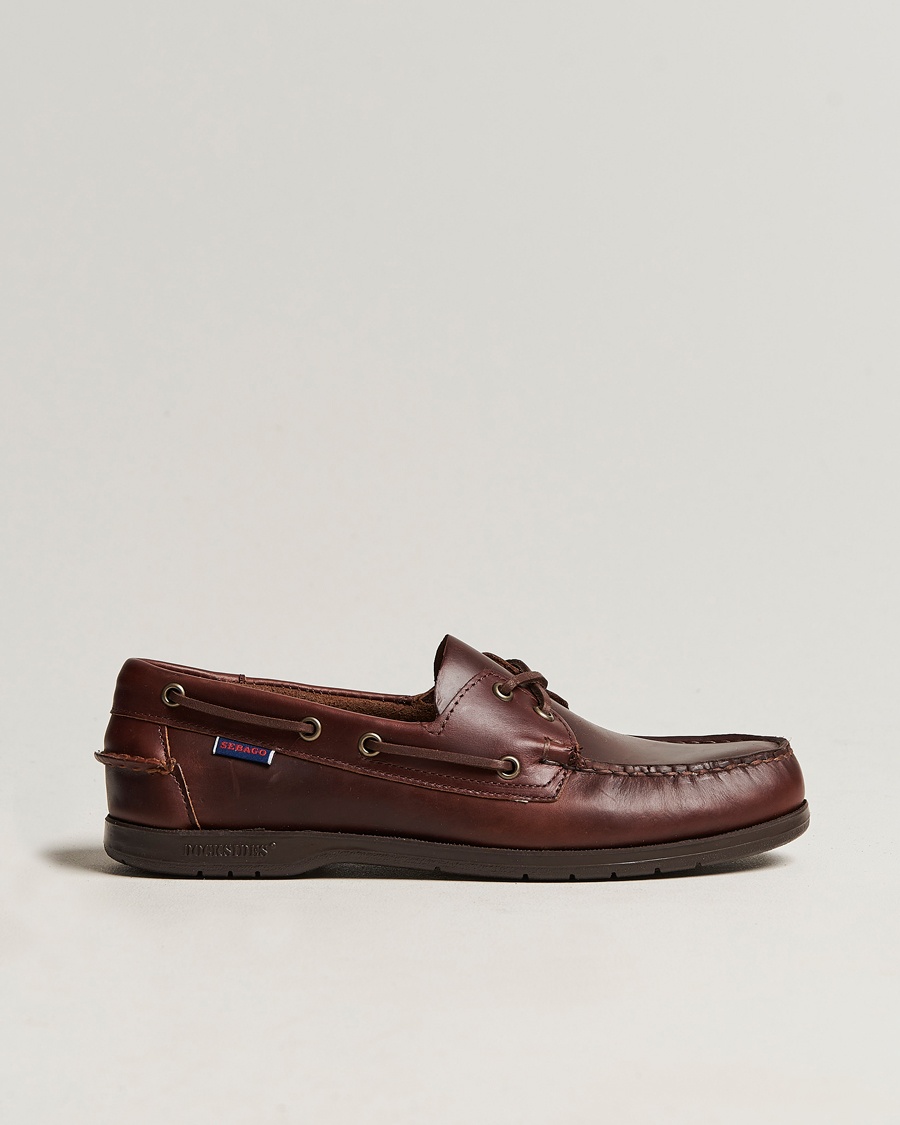 Sebago Endeavor Oiled Leather Boat Shoe Brown – Braun