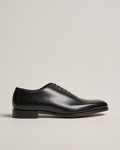 Handgefertigte Schuhe |  Parliament Whole-Cut Oxford Onyx Black