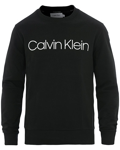 Herren | Pullover | Calvin Klein | Front Logo Sweatshirt Black