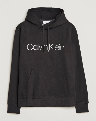 Herren | Calvin Klein | Calvin Klein | Front Logo Hoodie Black
