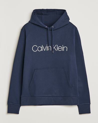Herren | Calvin Klein | Calvin Klein | Front Logo Hoodie Navy