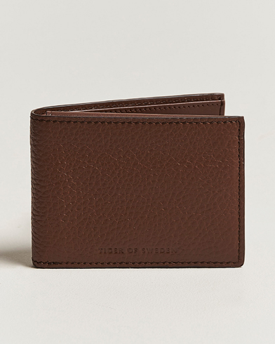 Geldbörse |  Wrene Grained Leather Wallet Brown