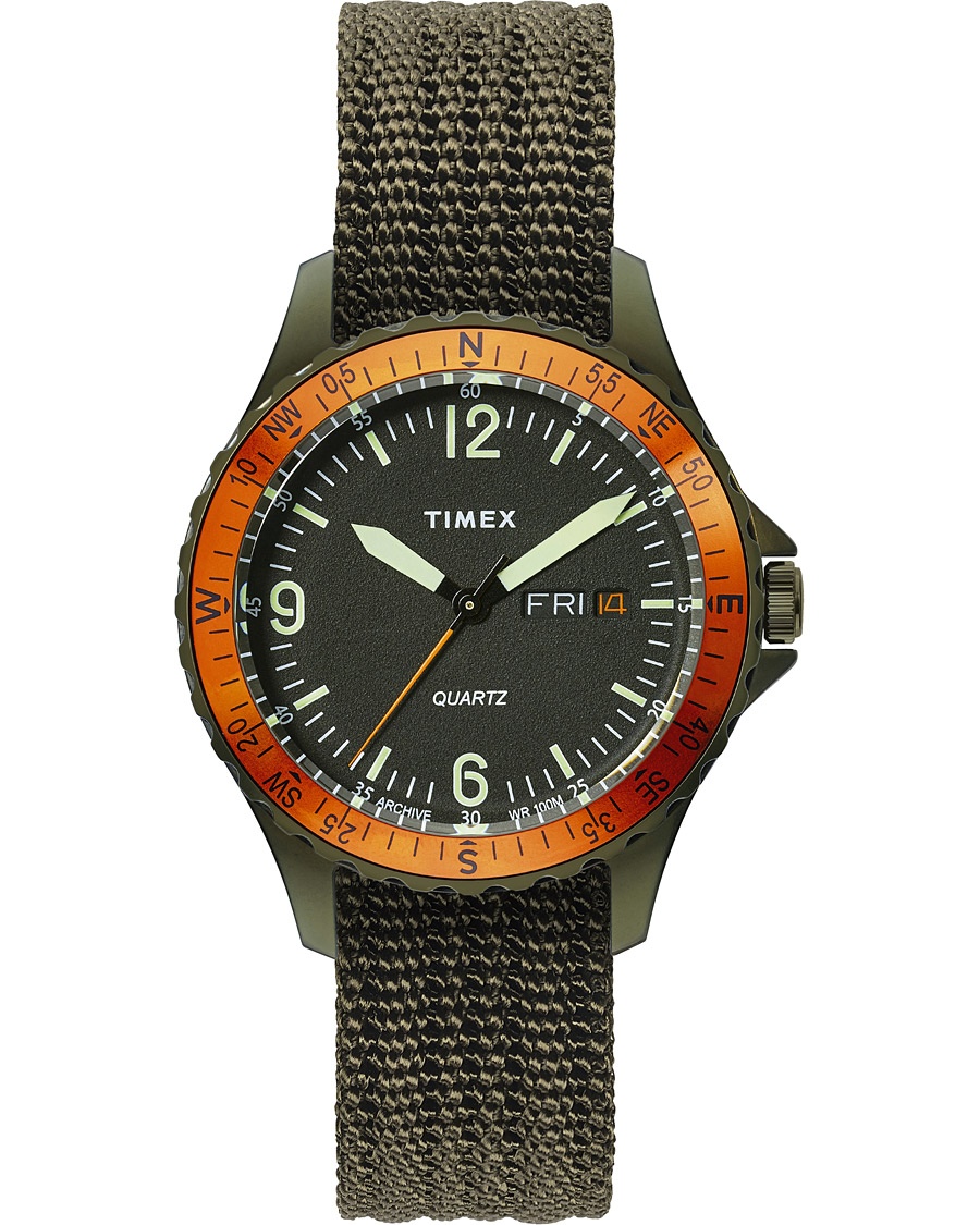 Timex Navi Land 38mm Green/Dark Green Dial