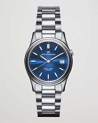 Fine watches |  Royal Steel Classic 36mm Blue and Steel