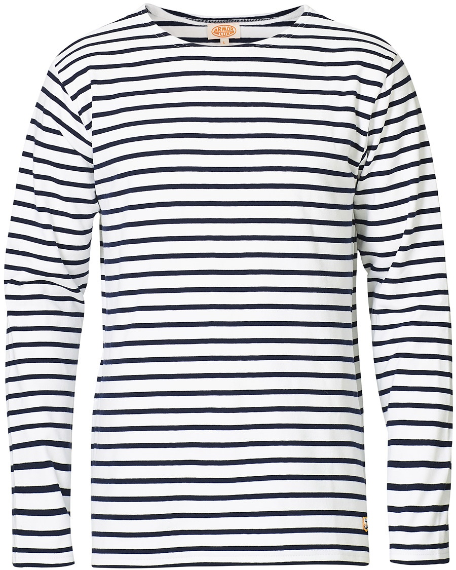  Houat Héritage Stripe Longsleeve T-shirt White/Navy