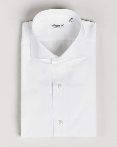 Herren | Hemden | Finamore Napoli | Milano Slim Fit Classic Shirt White