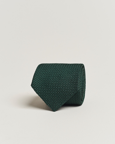 Herren |  | Amanda Christensen | Silk Grenadine 8 cm Tie Green