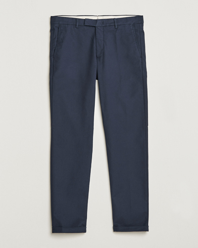 Herren | Stoffhosen | NN07 | Scott Regular Fit Stretch Trousers Navy Blue
