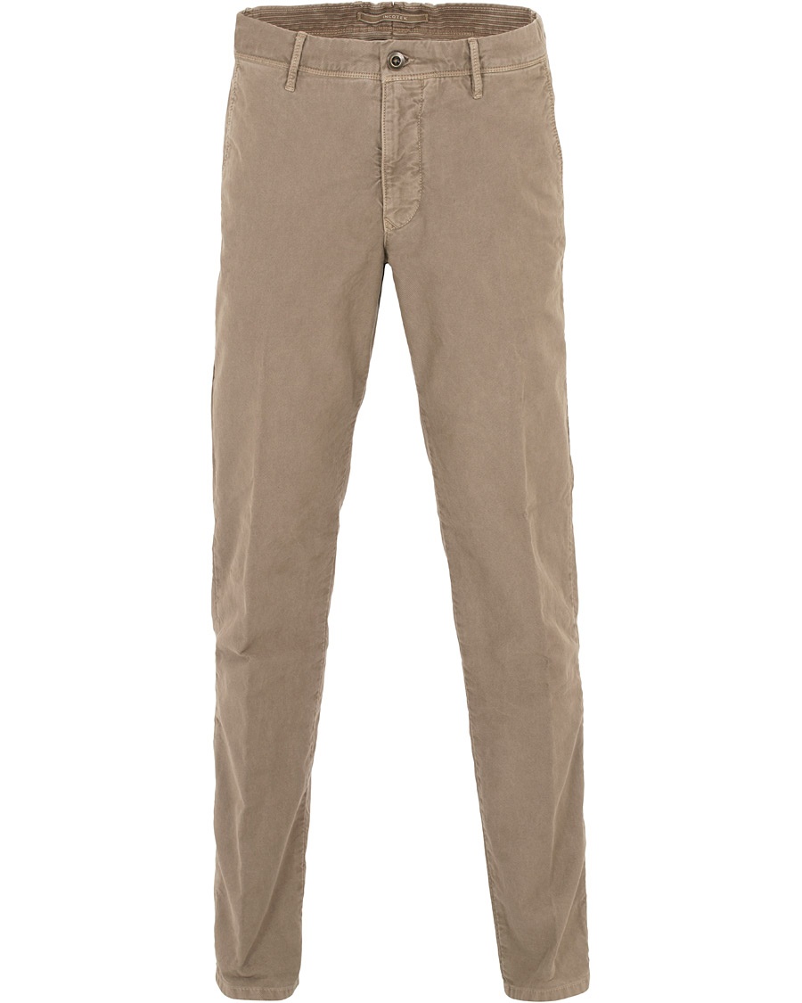  Regular Fit Garment Dyed Washed Slacks  Sand
