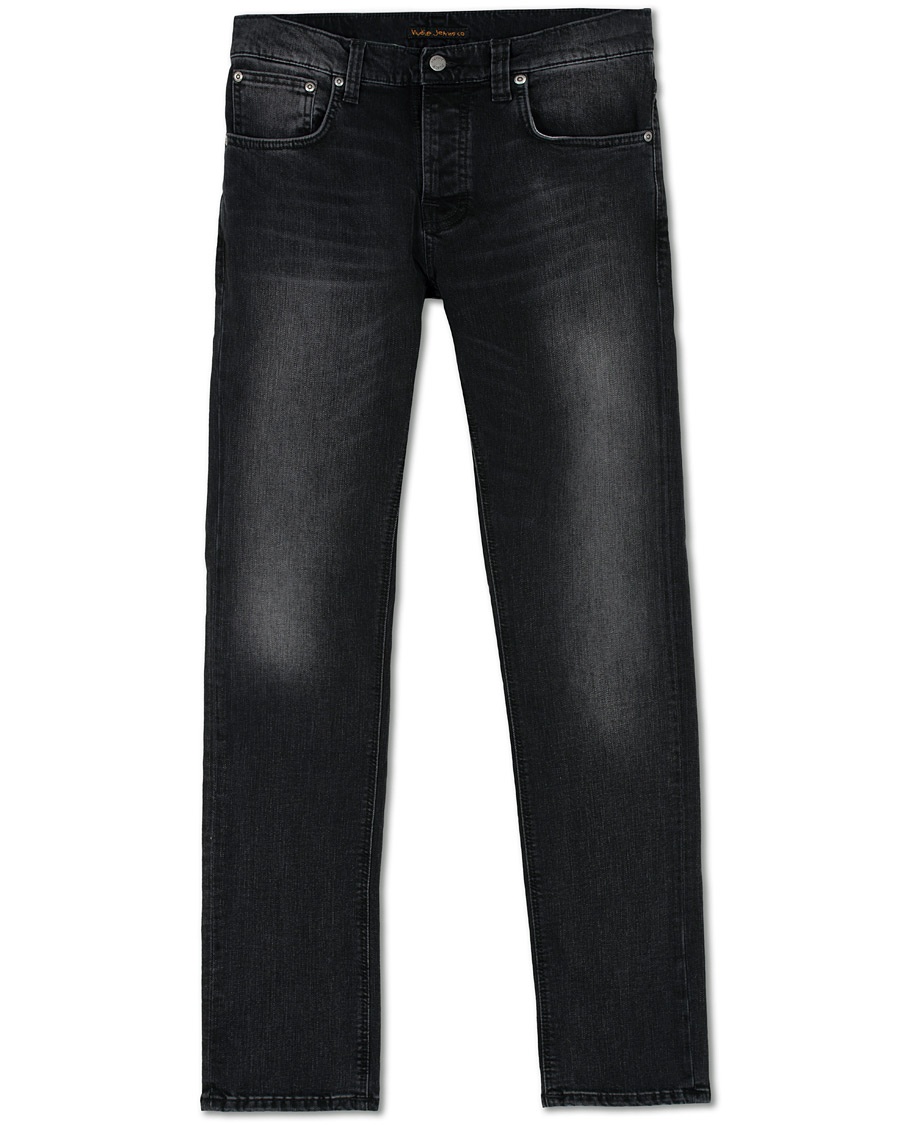 Nudie Jeans Grim Tim Organic Jeans Concrete Black