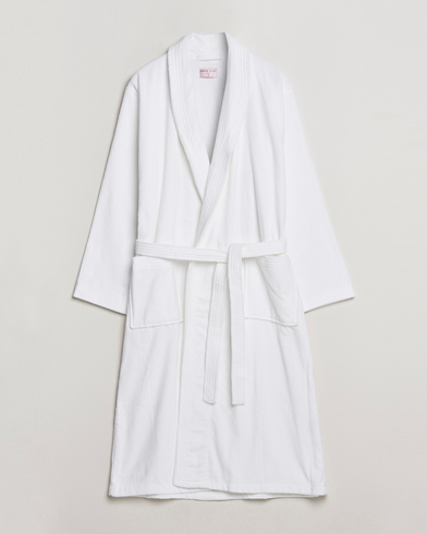 Morgenmantel |  Cotton Velour Gown White