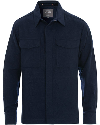 Herren |  | Private White V.C. | The CPO Wool Shirt Jacket Navy