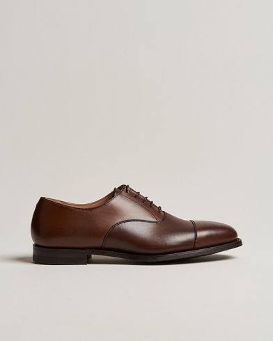 Herren | Handgefertigte Schuhe | Crockett & Jones | Connaught 2 City Sole Dark Brown Calf