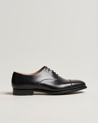Herren | Handgefertigte Schuhe | Crockett & Jones | Connaught 2 City Sole Black Calf