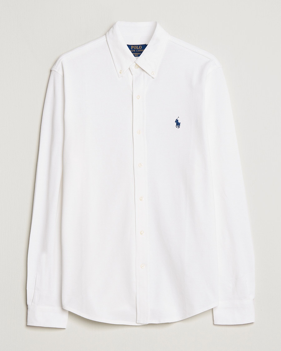 Herren | Business & Beyond - Casual | Polo Ralph Lauren | Featherweight Mesh Shirt White