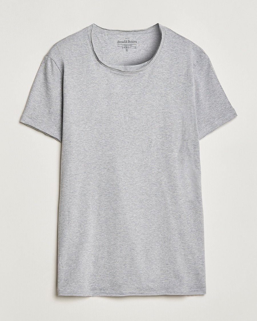 Herren | Kleidung | Bread & Boxers | Crew Neck Relaxed Grey Melange