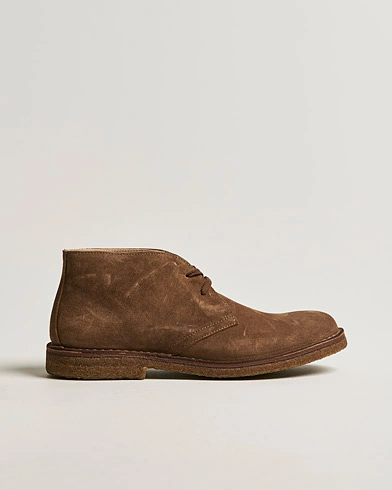 Herren | Schuhe | Astorflex | Greenflex Desert Boot Dark Khaki Suede