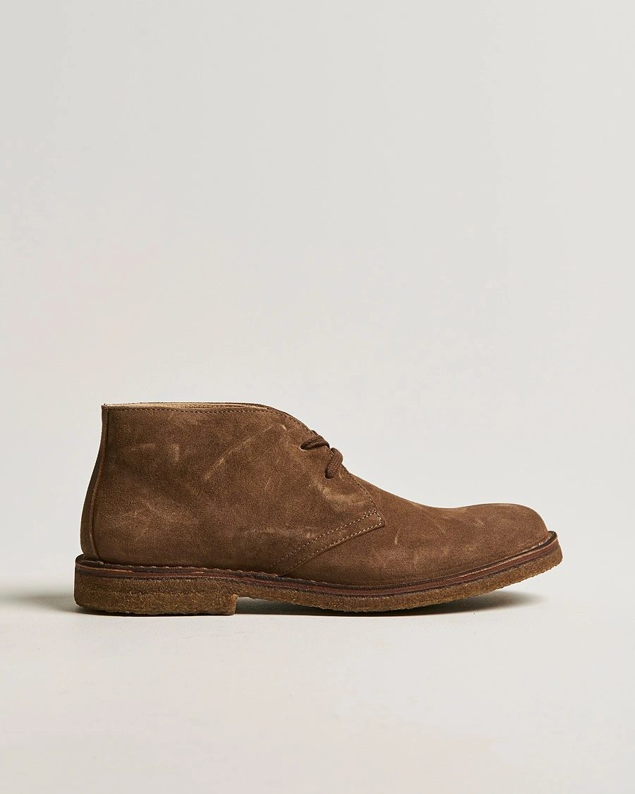 Astorflex Greenflex Desert Boot Dark Khaki Suede – Braun