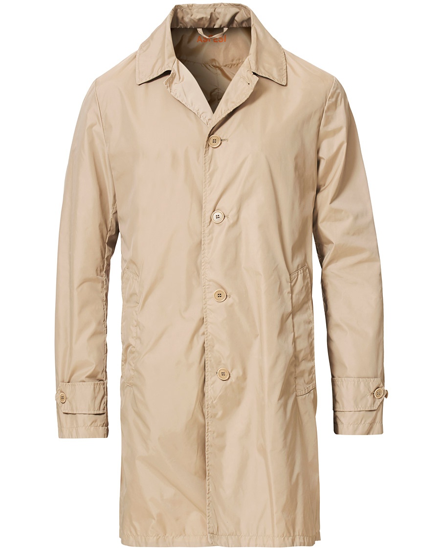  Lemon Nylon Coat Beige