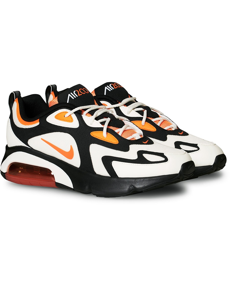 Nike Air Max 200 Sneaker Black Magma Orange