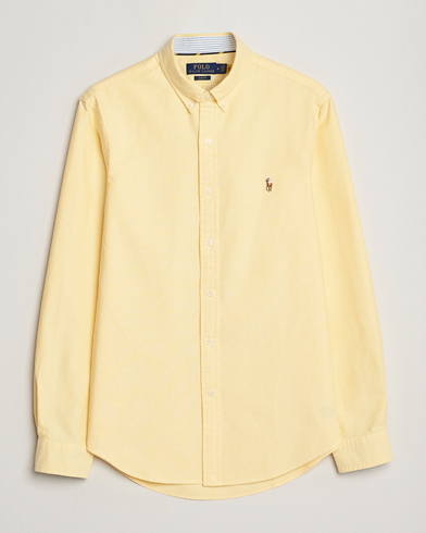 Herren |  | Polo Ralph Lauren | Slim Fit Oxford Button Down Shirt Yellow