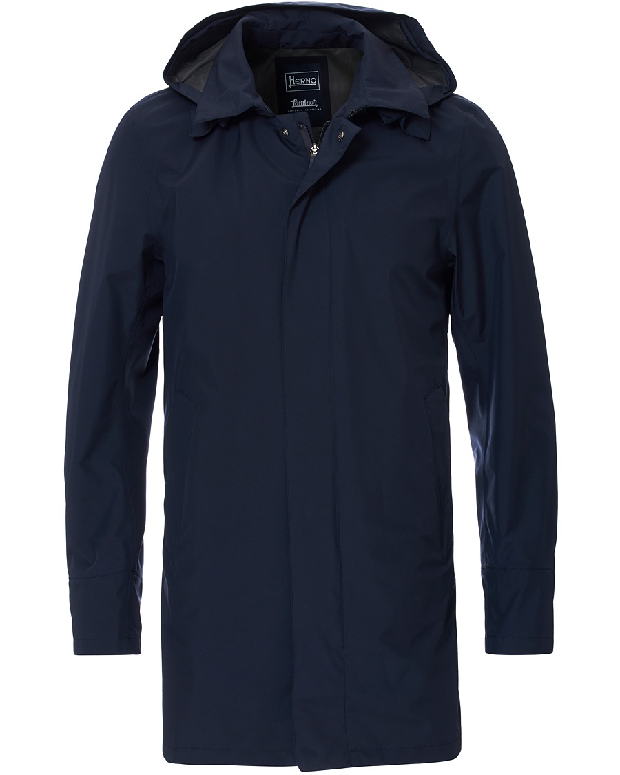  Laminar Waterproof Gore Tex Coat Deep Blue
