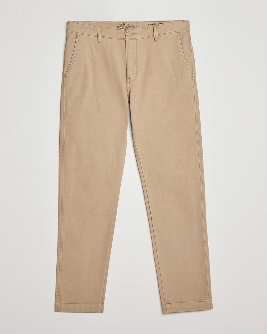 Herren | American Heritage | Levi's | Garment Dyed Stretch Chino Beige