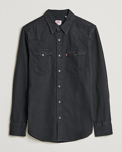 Herren | Freizeithemden | Levi's | Barstow Western Standard Shirt Marble Black