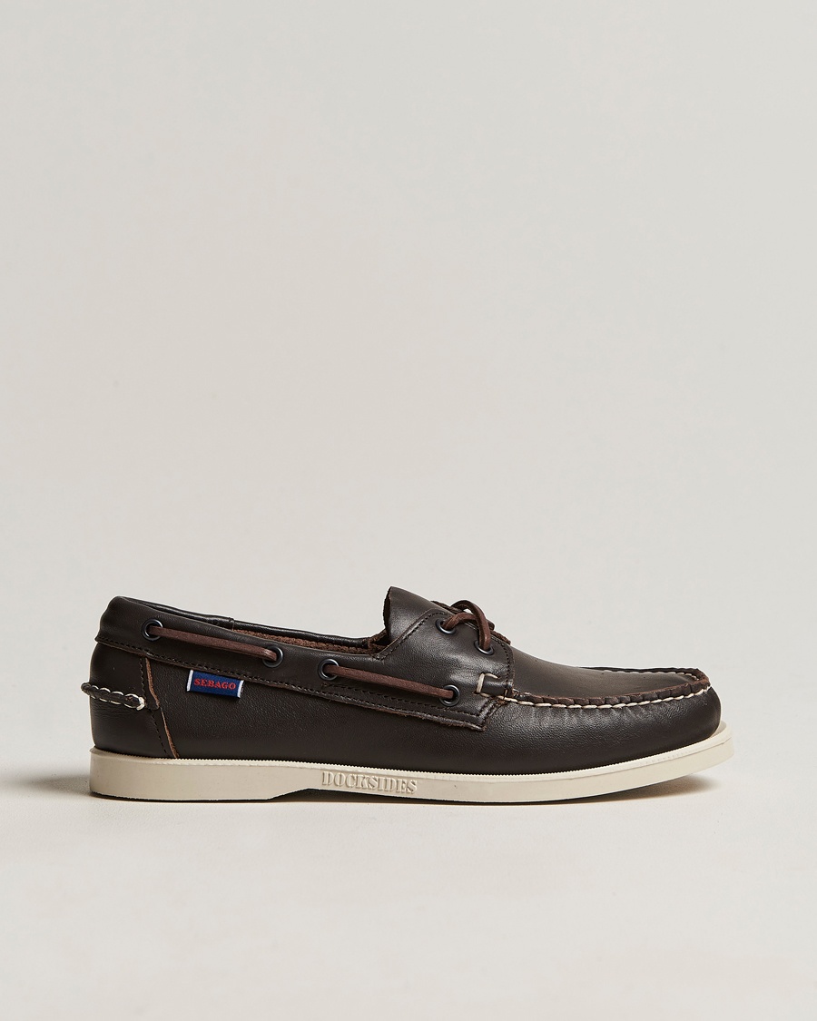 Herren | | Sebago | Dockside Boat Shoe Dark Brown