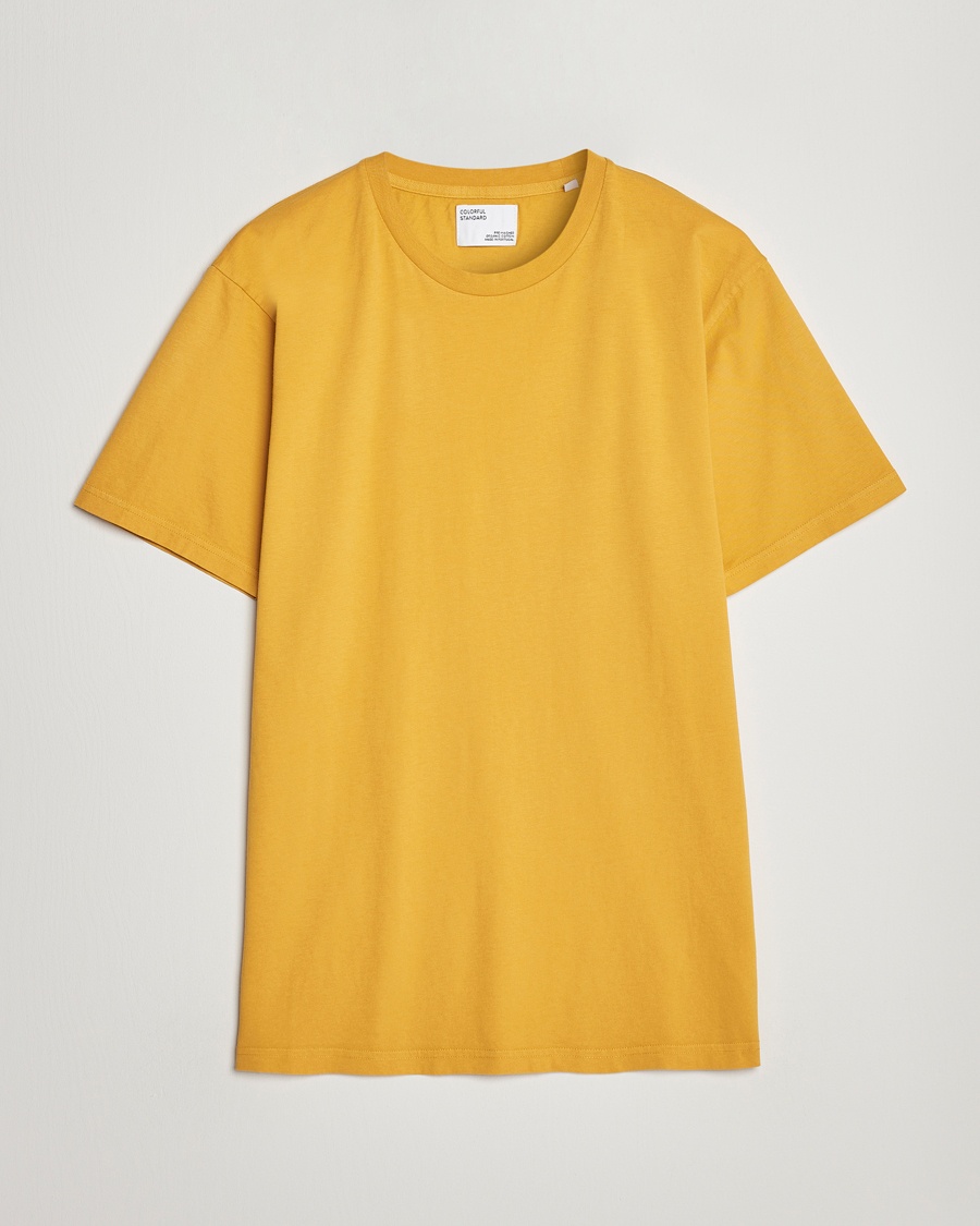 Colorful Standard Classic Organic T-Shirt Burned Yellow – Gelb