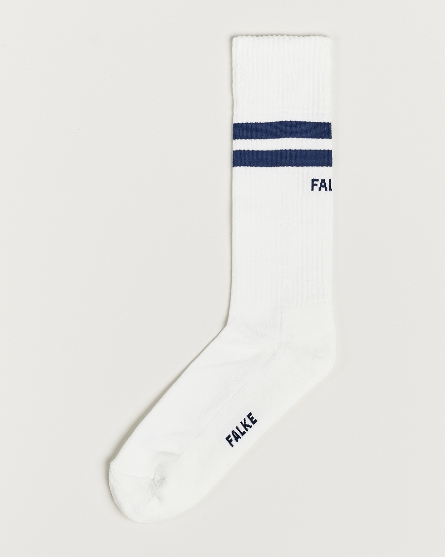Herren | Normale Socken | Falke | Dynamic Tennis Sock White/Navy