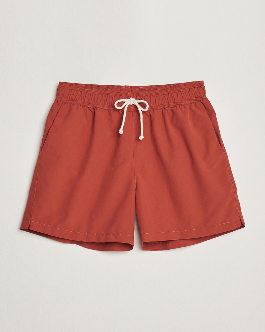 Ripa Ripa Plain Swimshorts Orange – Orange