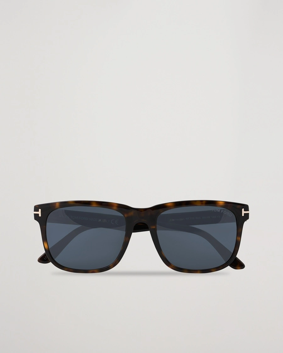 Herren | Gebogene Sonnenbrillen | Tom Ford | Stephenson FT0775 Sunglasses Havana/Smoke