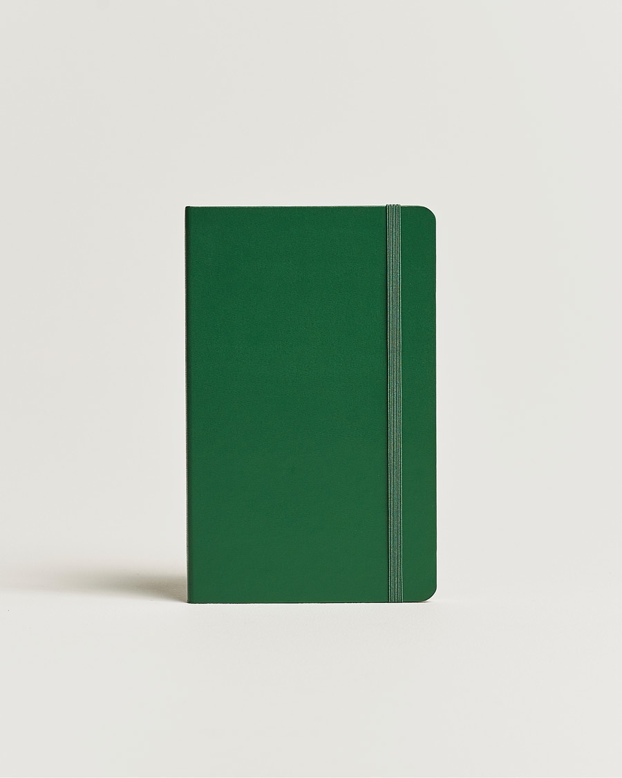 Herren | | Moleskine | Plain Hard Notebook Large Myrtle Green
