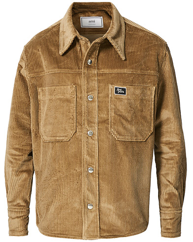 Herren |  | AMI | Corduroy Shirt Jacket Olive