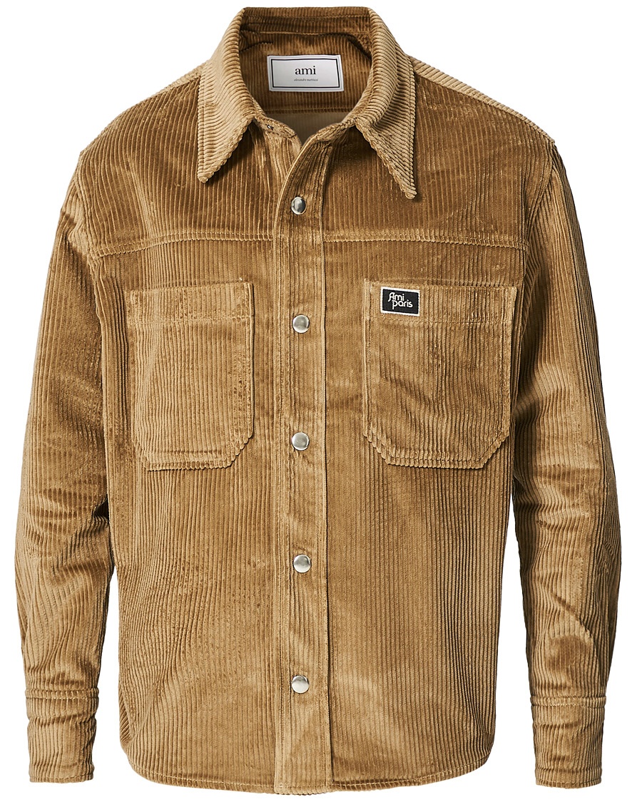 Herren | | AMI | Corduroy Shirt Jacket Olive