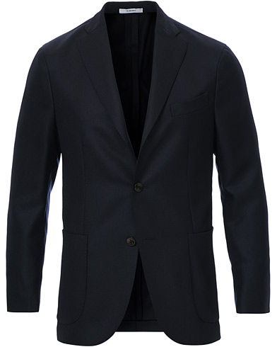 Herren | Sakko | Boglioli | K Jacket Wool Hopsack Blazer Navy