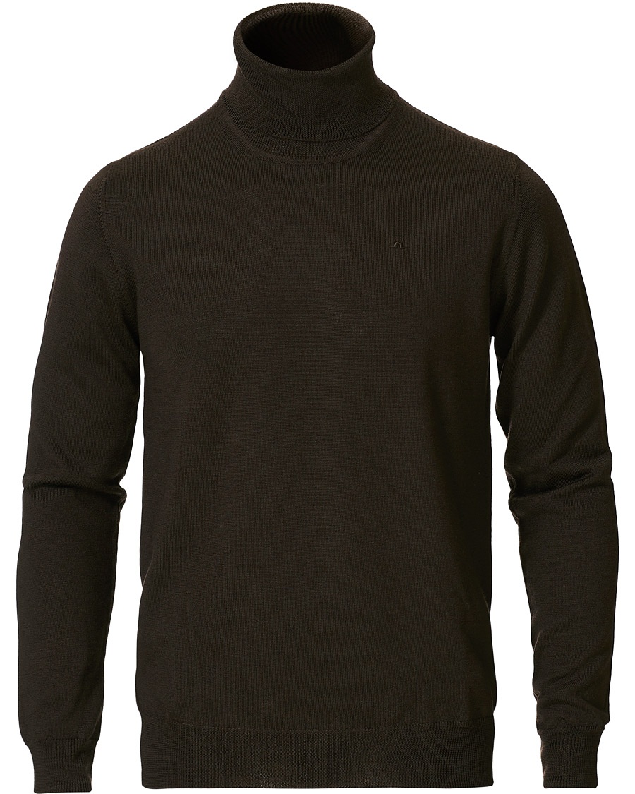  Lyd True Merino Polo Dark Brown