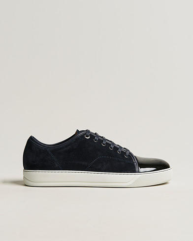 Schuhe |  Patent Cap Toe Sneaker Navy