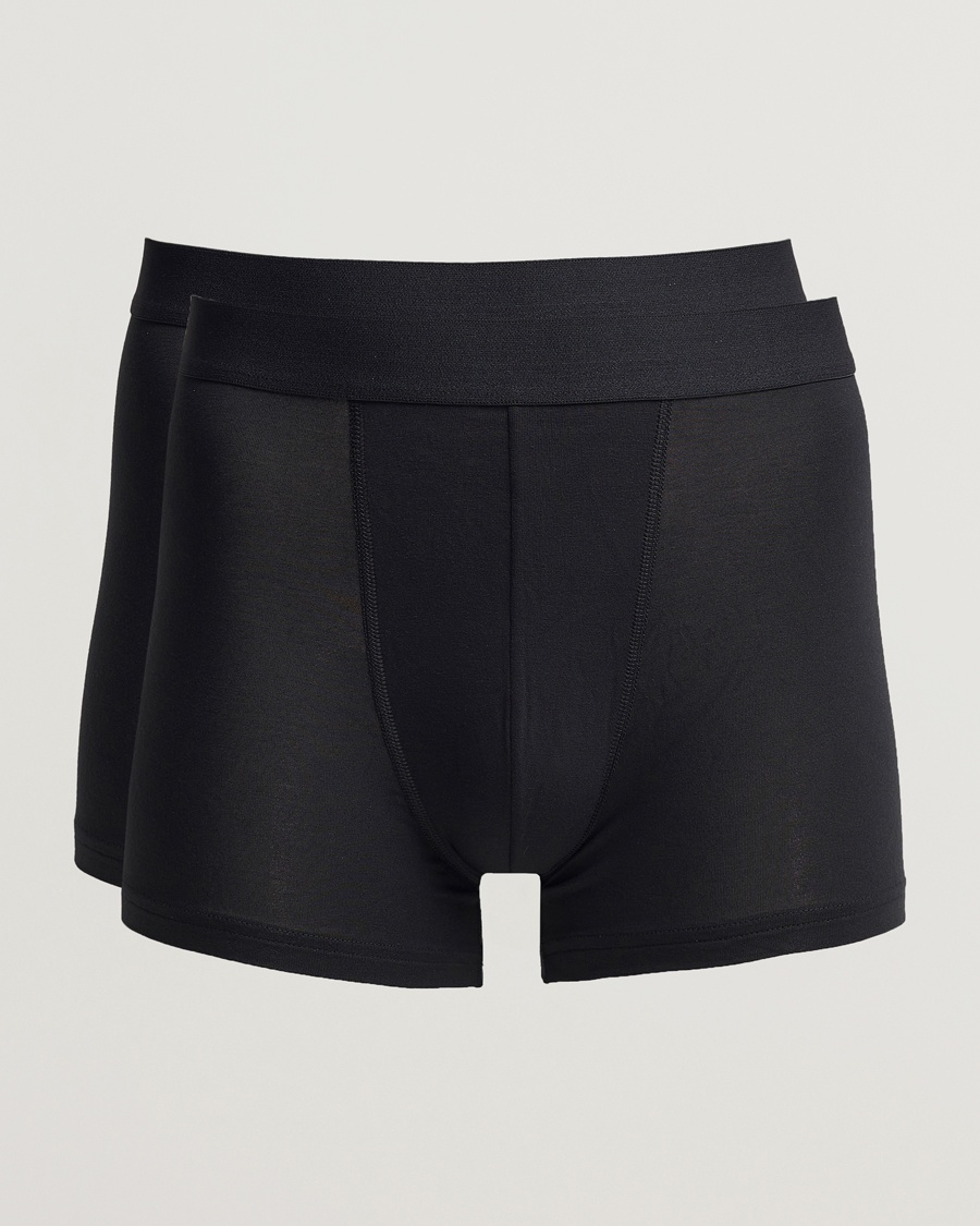 Herren | Kleidung | Bread & Boxers | 2-Pack Boxer Breif Modal Black