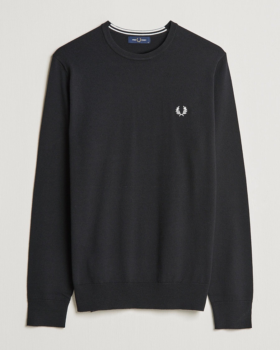  Classic Crew Neck Jumper Black