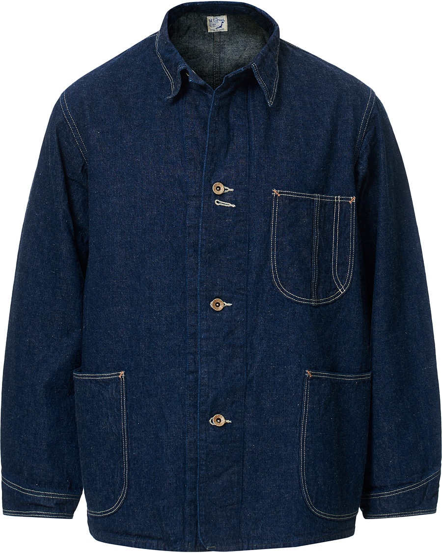 orSlow 40s Coverall Jacket One Wash