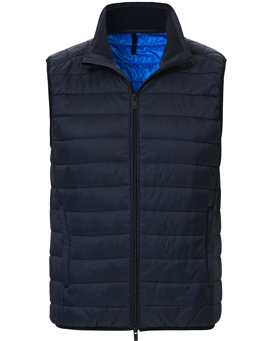 Slowear Urban Traveller Lightweight Down Vest Navy