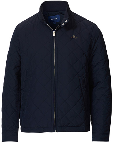 GANT The Quilted Windcheater Evening Blue